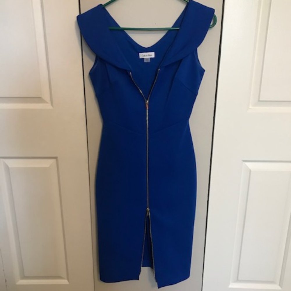 Blue Calvin Klein Dress